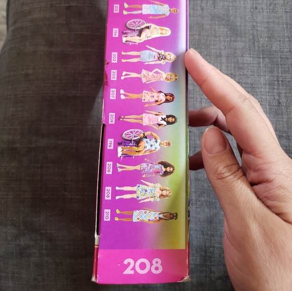 Barbie Fashionistas Doll #208 with Down Syndrome Wearing Floral Dress - Picture 5 of 5